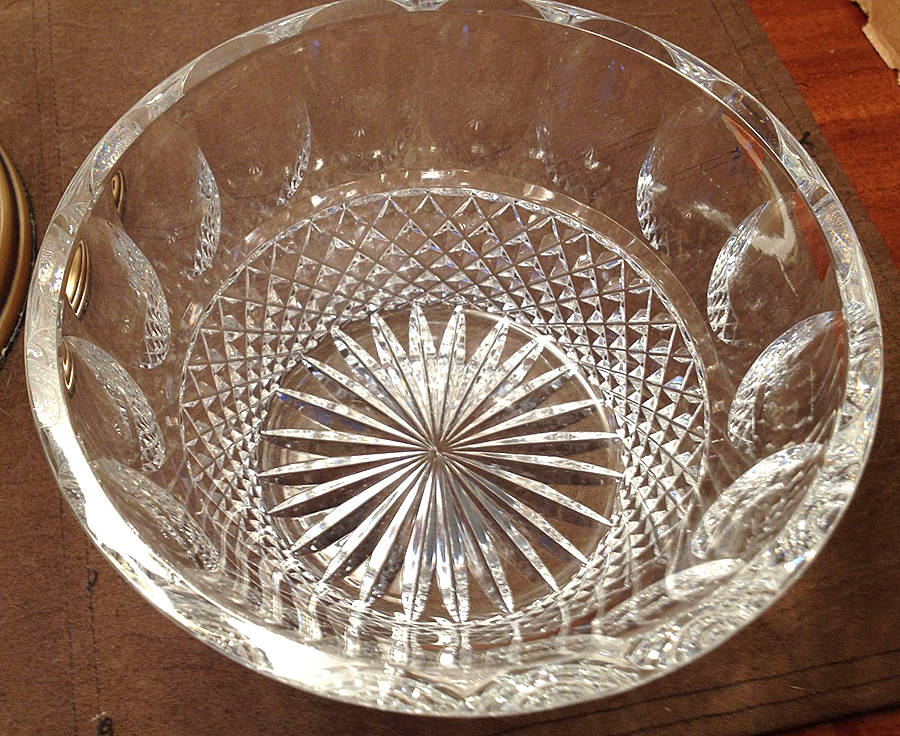 Colleen Short Stem (Cut) 6" Round Bowl by Waterford Crystal-1