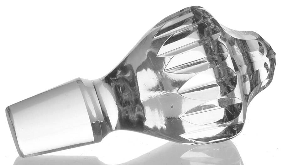 Colleen Short Stem (Cut) Stopper for Brandy Decanter by Waterford Crystal-1