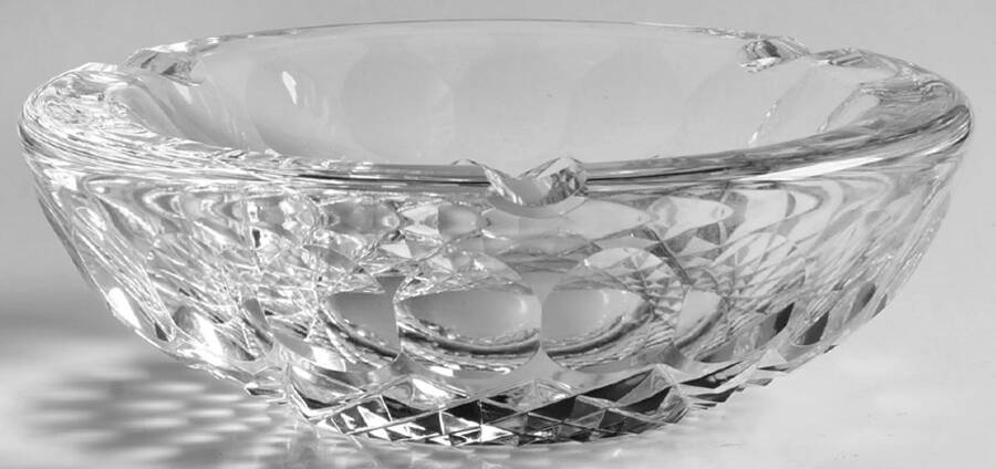 Colleen Short Stem (Cut) 4" Ashtray by Waterford Crystal-1
