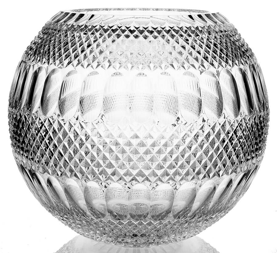 Colleen Short Stem (Cut) 10" 60th Anniversary Rose Bowl by Waterford Crystal-1