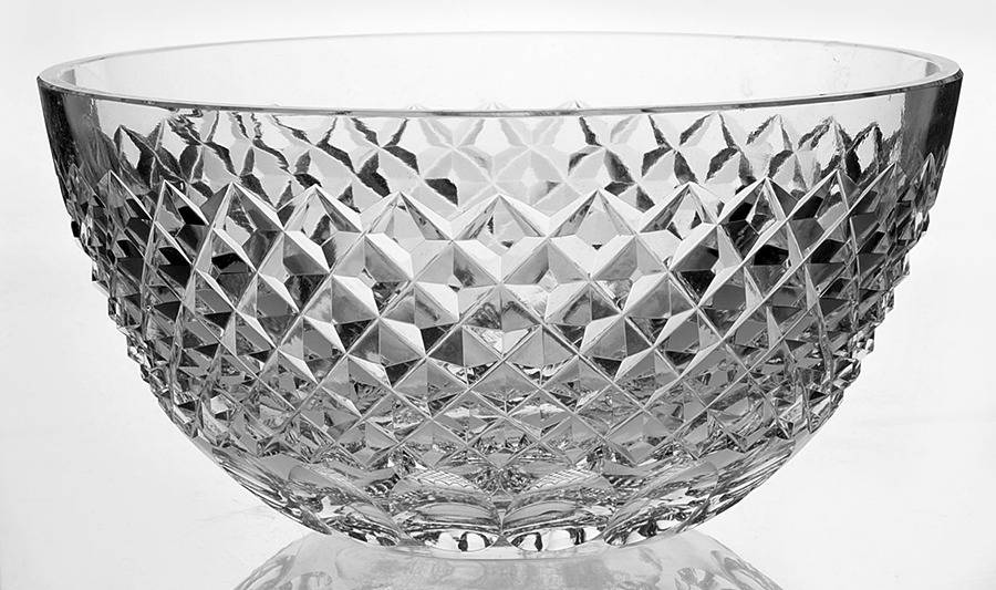 Colleen Short Stem (Cut) 8" Round Bowl by Waterford Crystal-1