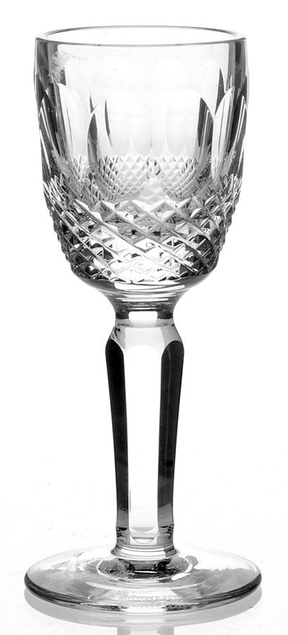 Colleen Tall Stem (Cut) Cordial Glass by Waterford Crystal-1