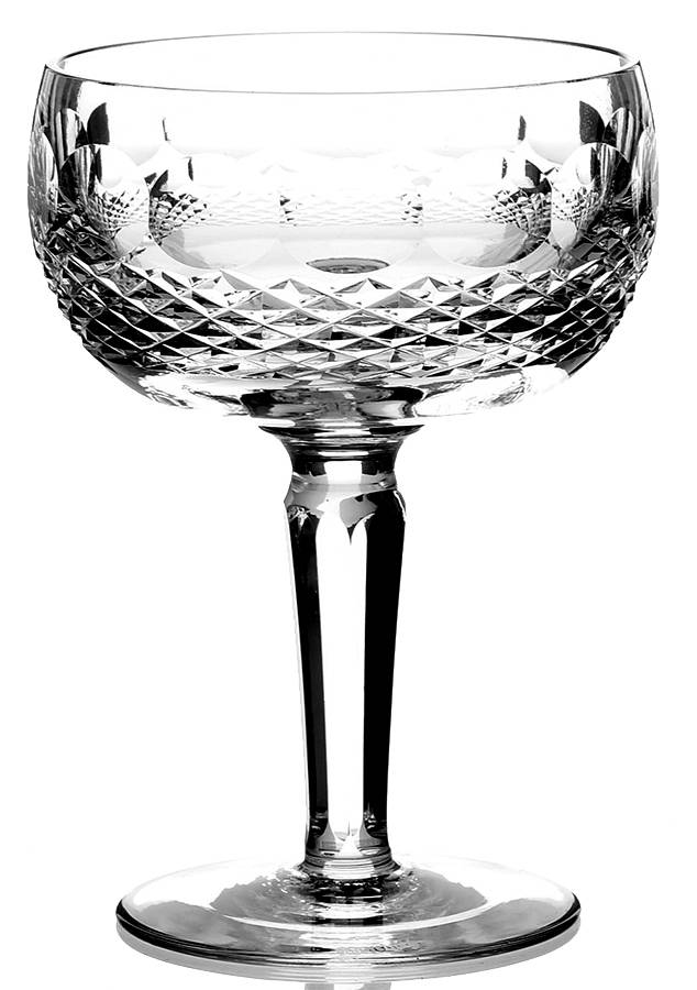 Colleen Tall Stem (Cut) Champagne/Tall Sherbet by Waterford Crystal-1