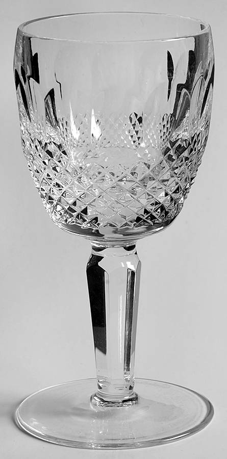 Colleen Tall Stem (Cut) Wine Glass by Waterford Crystal-1