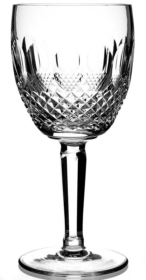 Colleen Tall Stem (Cut) Water Goblet by Waterford Crystal-1