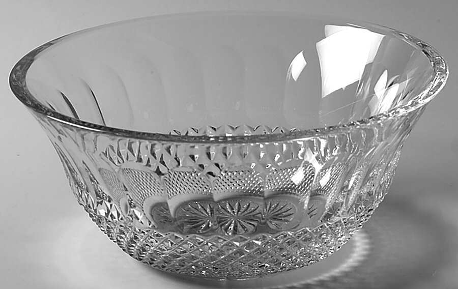 Colleen Tall Stem (Cut) 9" Round Bowl by Waterford Crystal-1