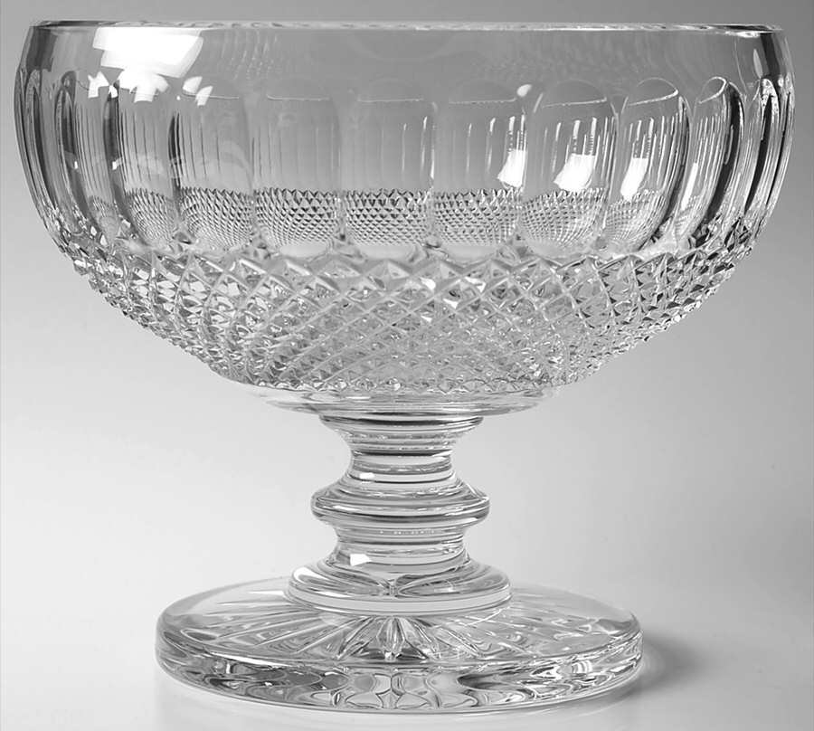 Colleen Tall Stem (Cut) Footed Centerpiece Bowl by Waterford Crystal-1