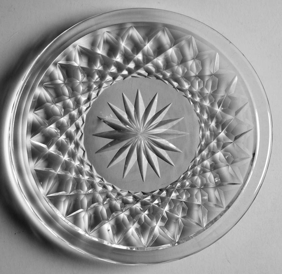 Comeragh (Cut) Bread & Butter Plate by Waterford Crystal-1