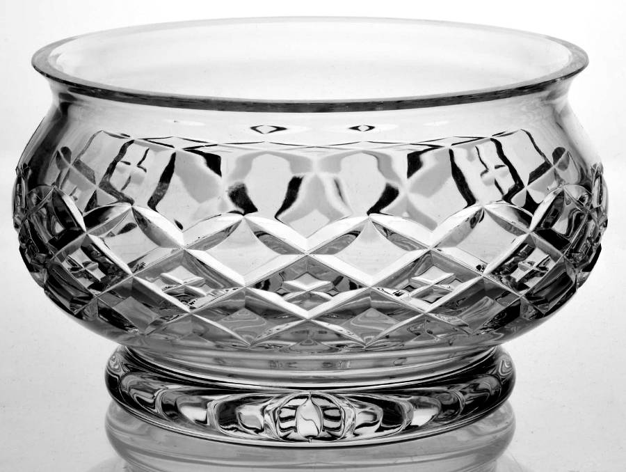 Comeragh (Cut) 6" Footed Bowl by Waterford Crystal-1