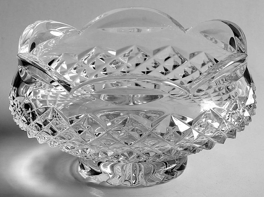 Comeragh (Cut) 5" Footed Bowl by Waterford Crystal-1
