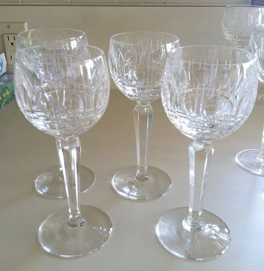 Deirdre (Cut) Hock Wine by Waterford Crystal-1