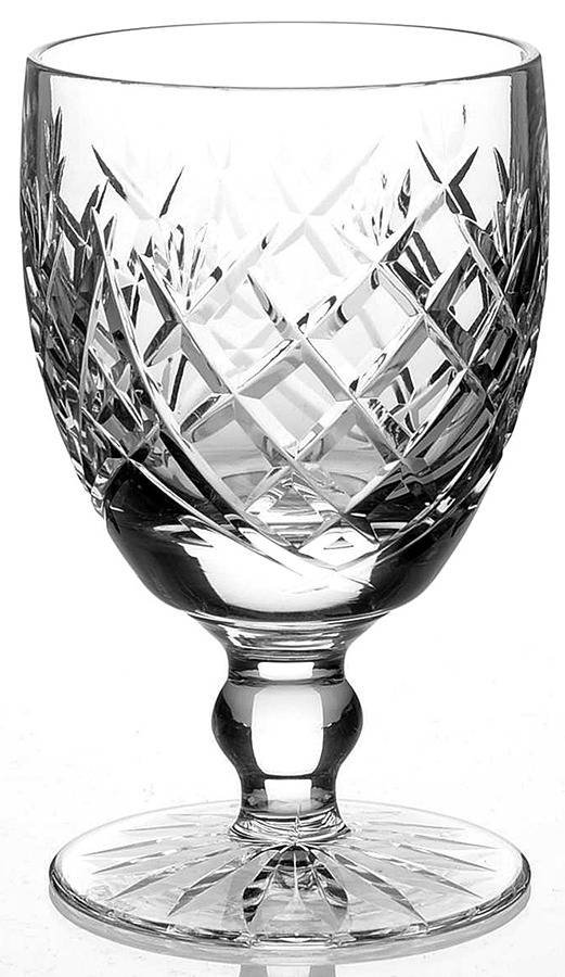 Donegal (Cut) Water Goblet by Waterford Crystal-1