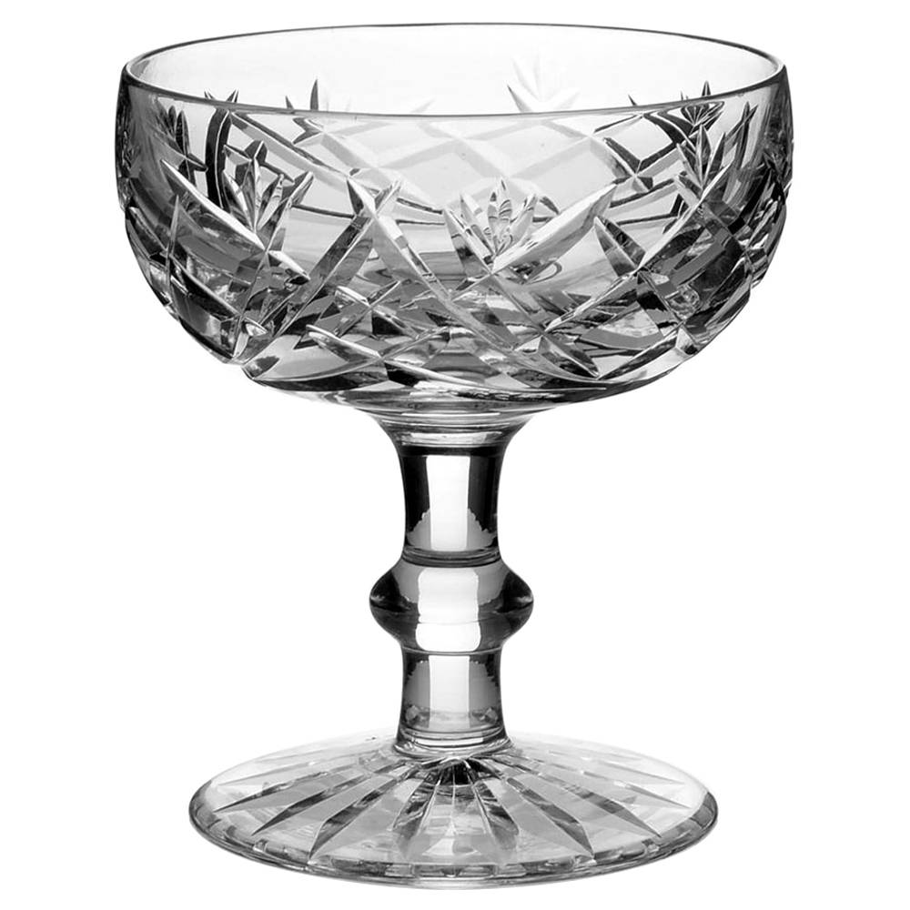 Donegal (Cut) Champagne/Tall Sherbet by Waterford Crystal-1