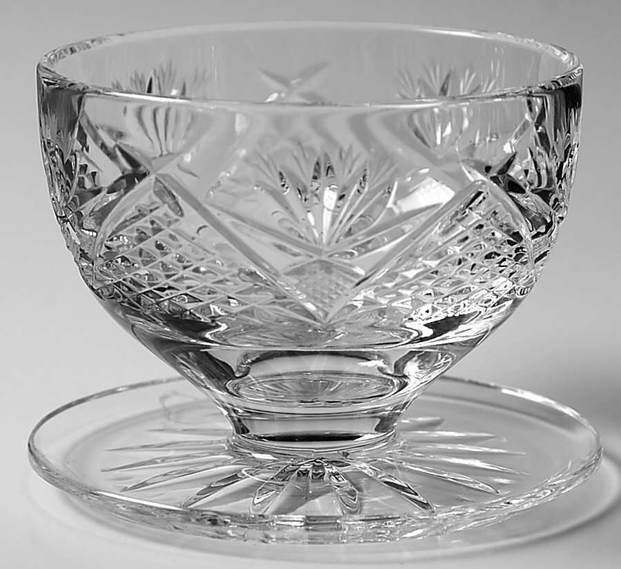 Dunmore Footed Dessert by Waterford Crystal-1