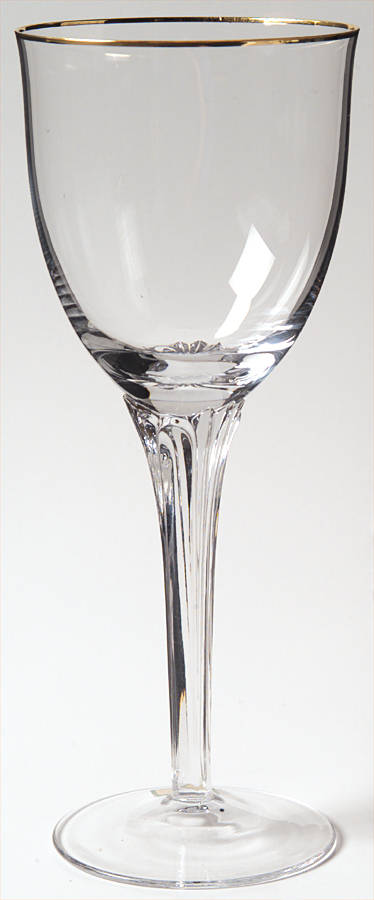 Eternity Gold Water Goblet by Waterford Crystal-1