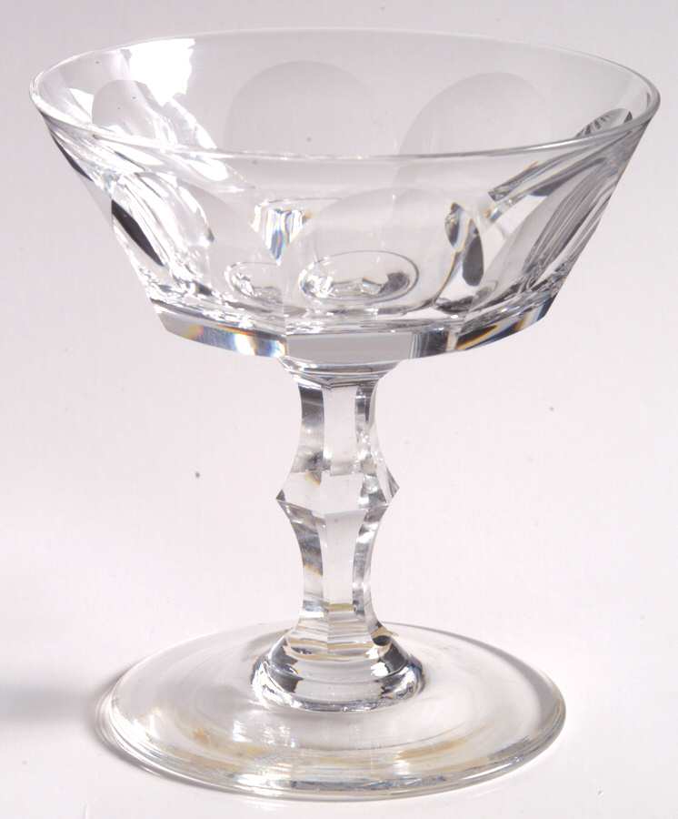 Galtee (Cut) Champagne/Tall Sherbet by Waterford Crystal-1