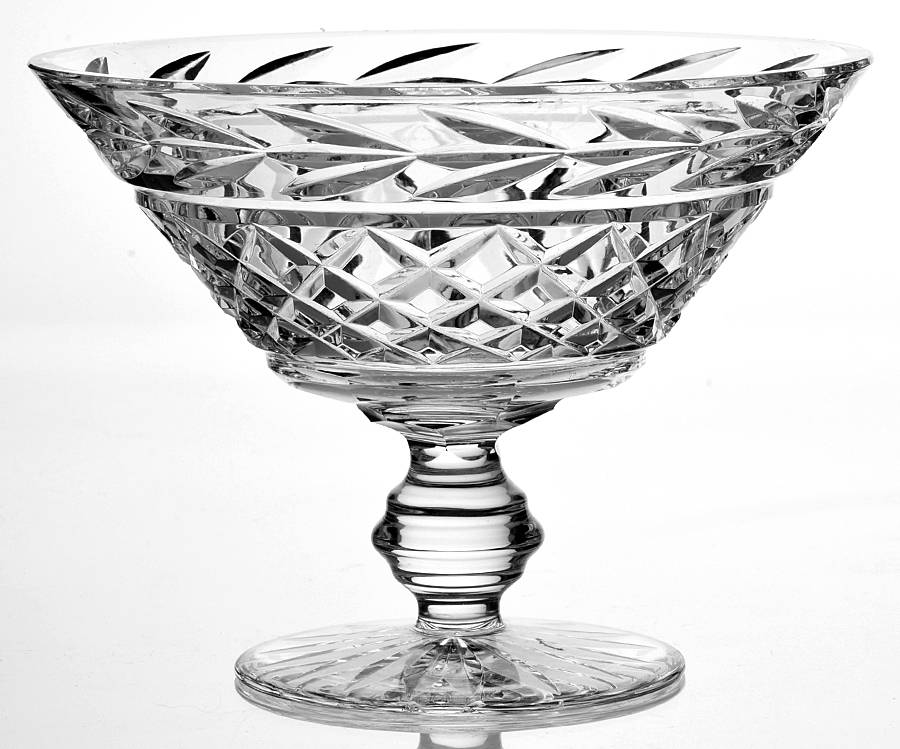 Glandore Round Compote (Height X Width) by Waterford Crystal-1