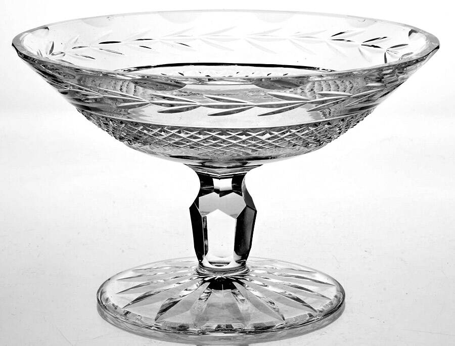 Glandore Round Compote (Height X Width) by Waterford Crystal-1