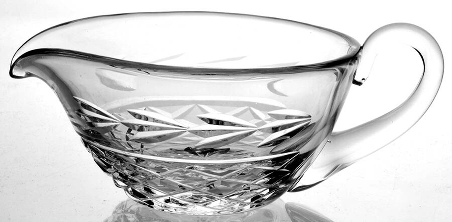 Glandore Gravy Boat by Waterford Crystal-1