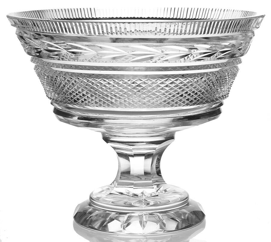 Glandore 9" Footed Bowl by Waterford Crystal-1