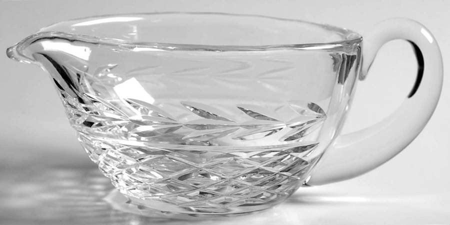 Glandore Sauce Boat by Waterford Crystal-1