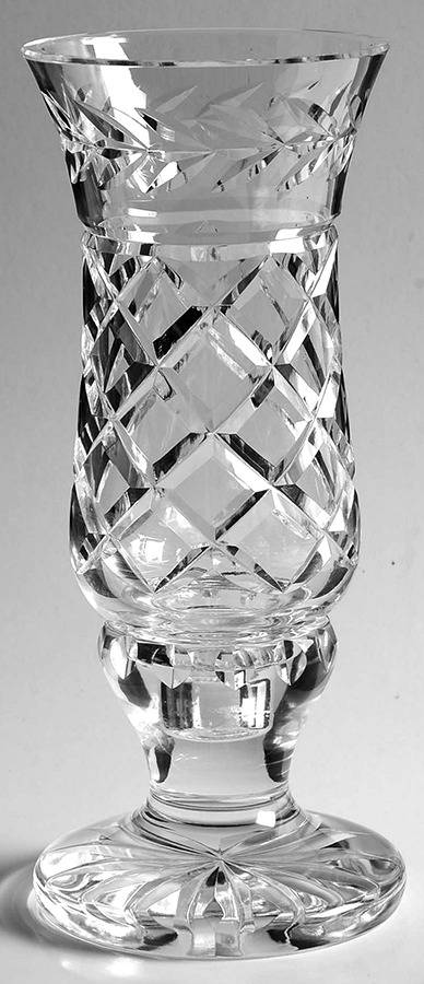 Glandore Hurricane Lamp & Globe by Waterford Crystal-1