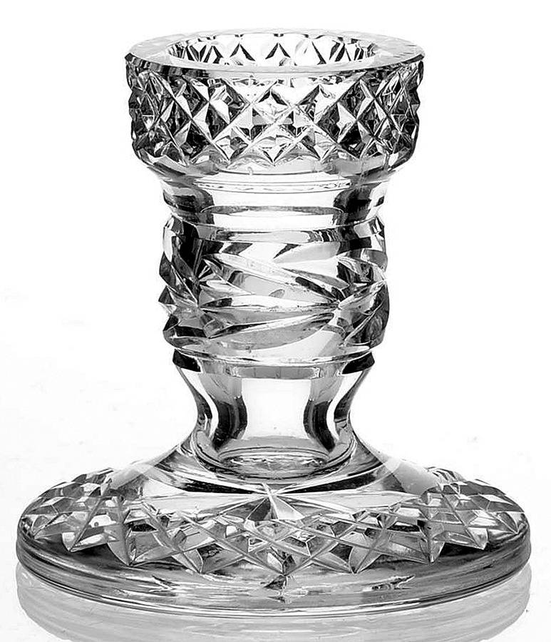 Glandore 3" Single Light Candlestick by Waterford Crystal-1