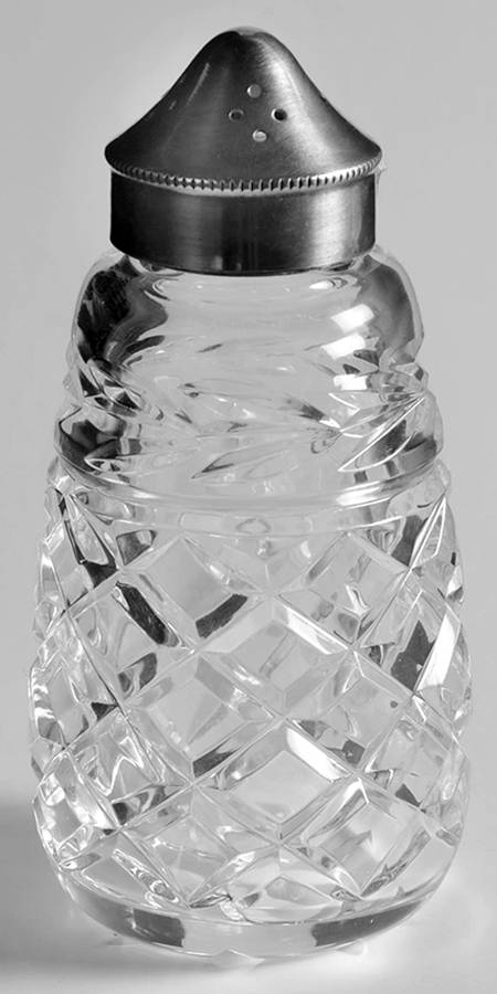 Glandore Shaker with Metal Lid by Waterford Crystal-1