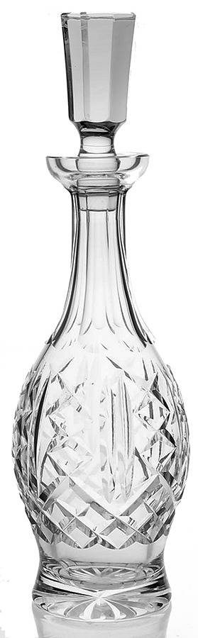 Glengarriff (Cut) Wine Decanter & Stopper by Waterford Crystal-1