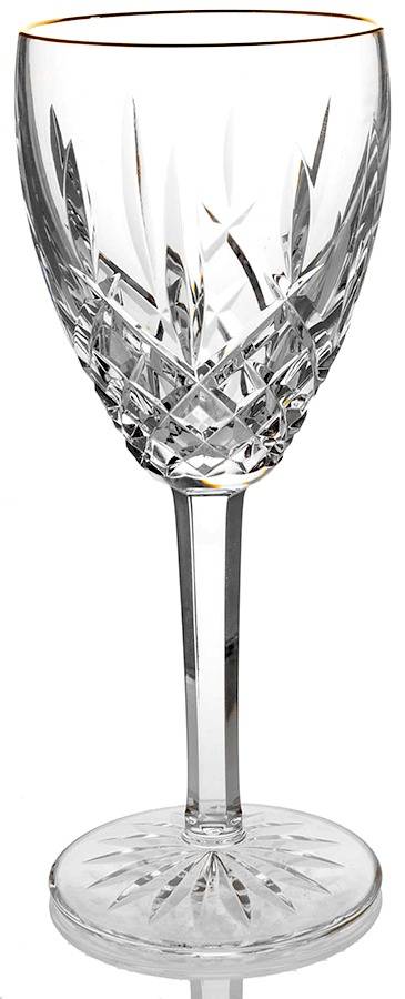 Golden Araglin Wine Glass by Waterford Crystal-1