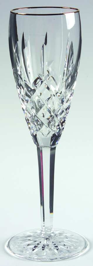 Golden Araglin Fluted Champagne by Waterford Crystal-1
