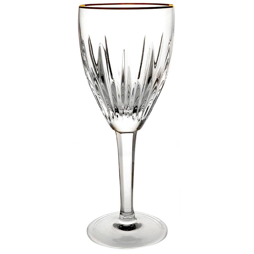 Golden Carina Water Goblet by Waterford Crystal-1