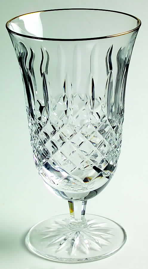 Golden Castlemaine Stemmed Iced Tea by Waterford Crystal-1