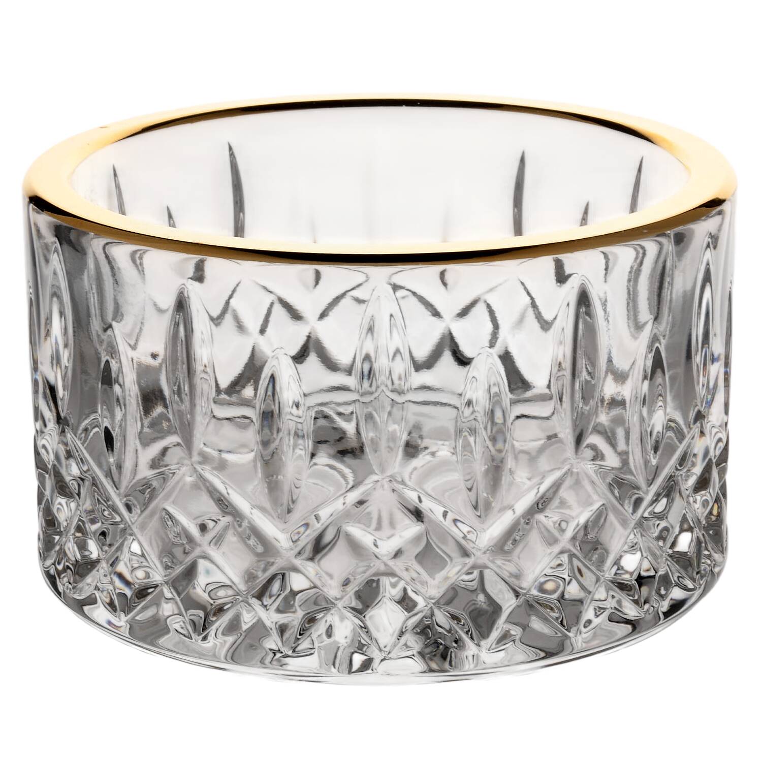 Golden Lismore Tall Champagne/Wine Bottle Coaster by Waterford Crystal-1