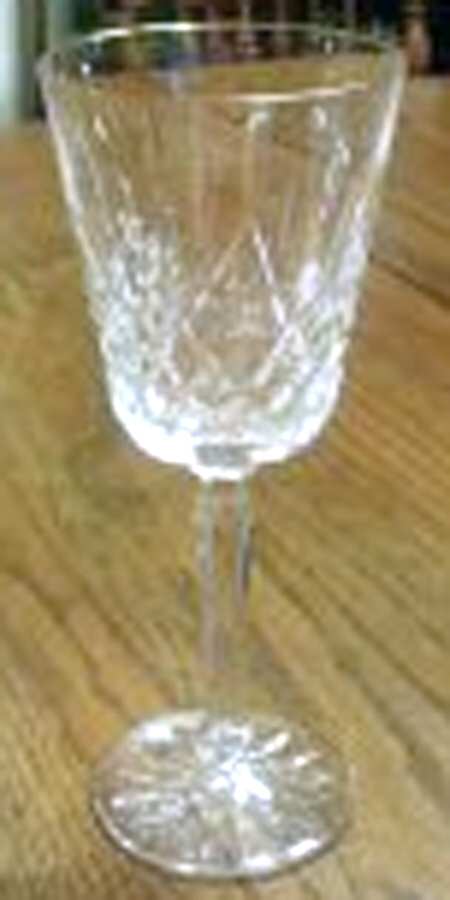 Golden Lismore Tall White Wine by Waterford Crystal-1