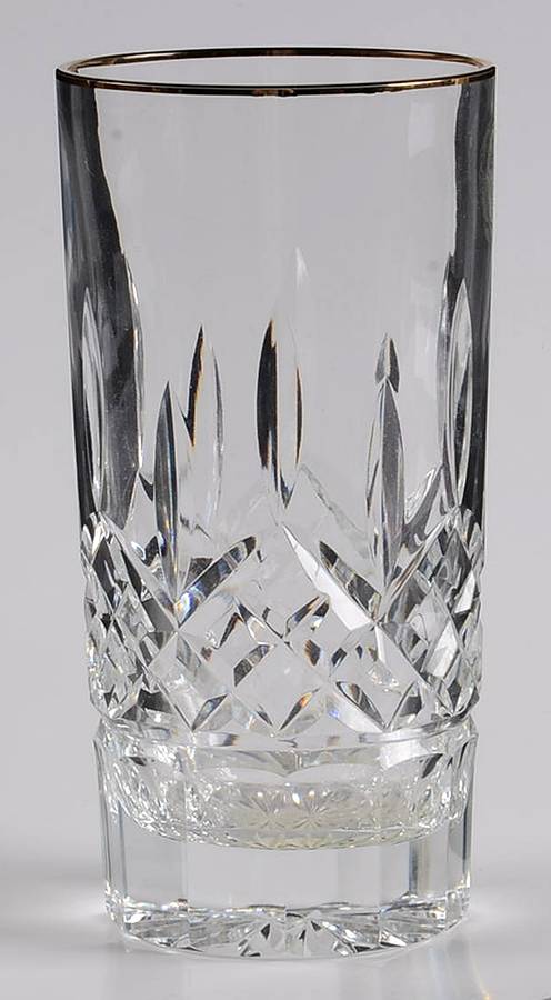 Golden Lismore Tall Highball Glass by Waterford Crystal-1