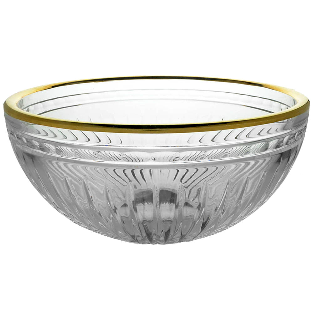 Hanover Gold 8" Round Bowl by Waterford Crystal-1