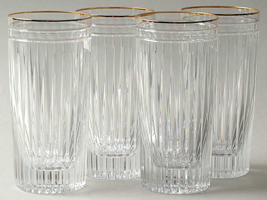Hanover Gold Highball - Set of 4 by Waterford Crystal-1