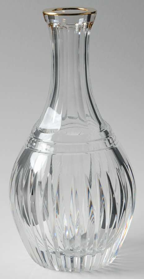 Hanover Gold Decanter No Stopper by Waterford Crystal-1