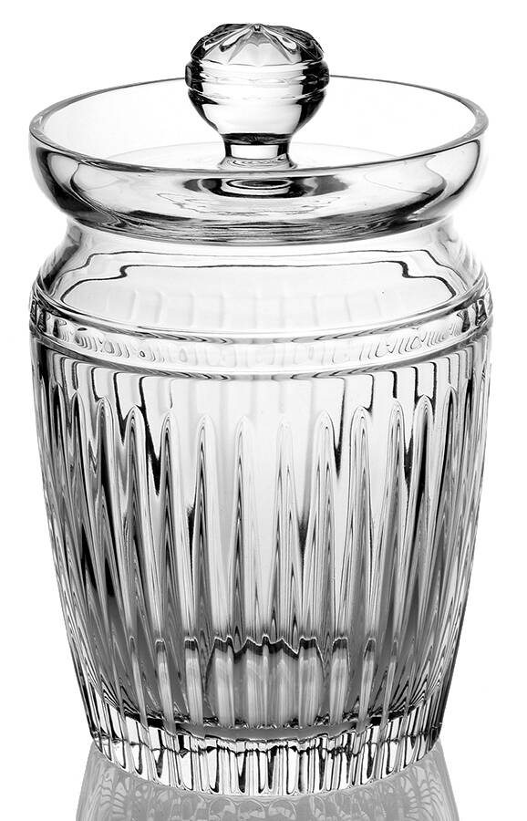 Hanover Biscuit Barrel & Lid by Waterford Crystal-1