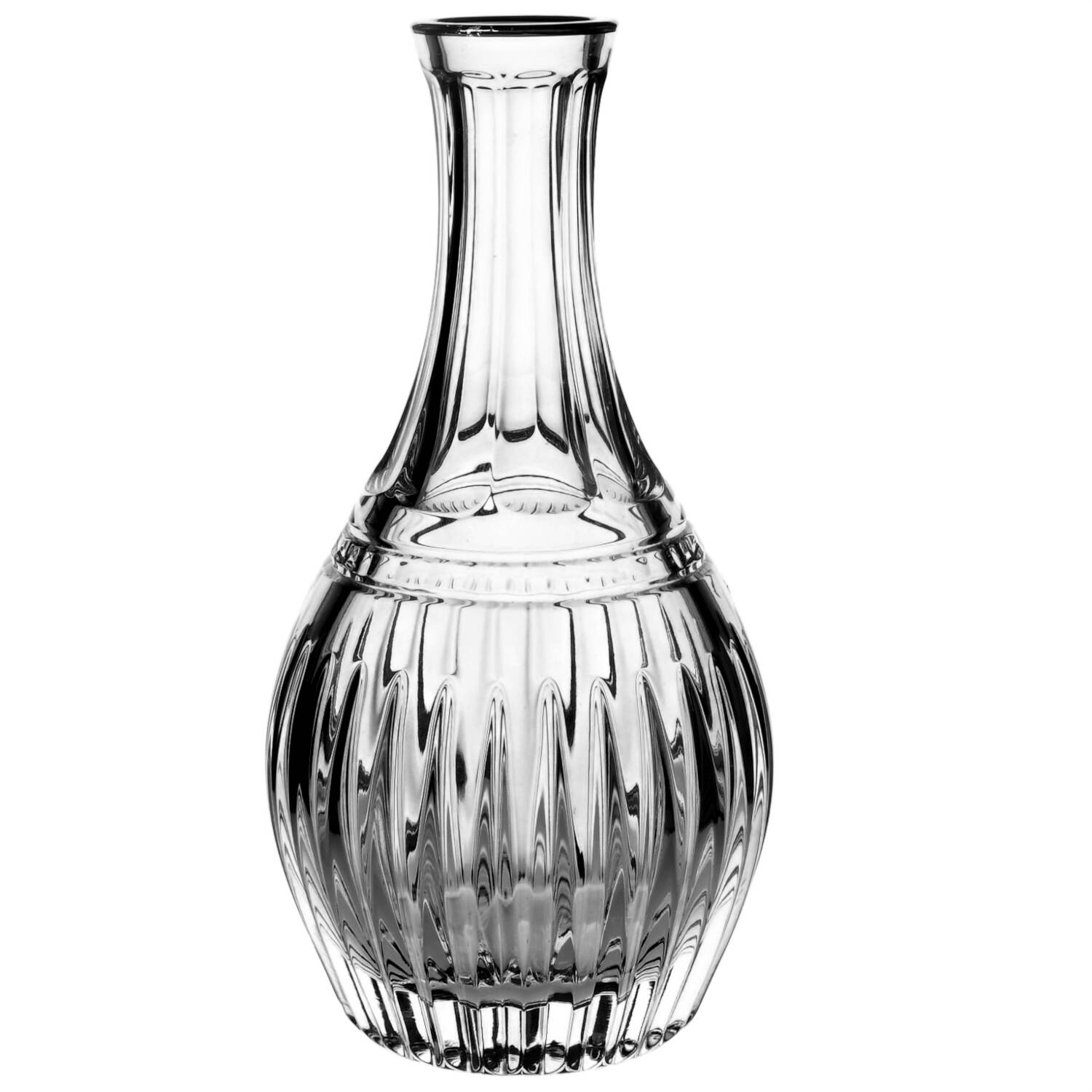Hanover Platinum Decanter No Stopper by Waterford Crystal-1