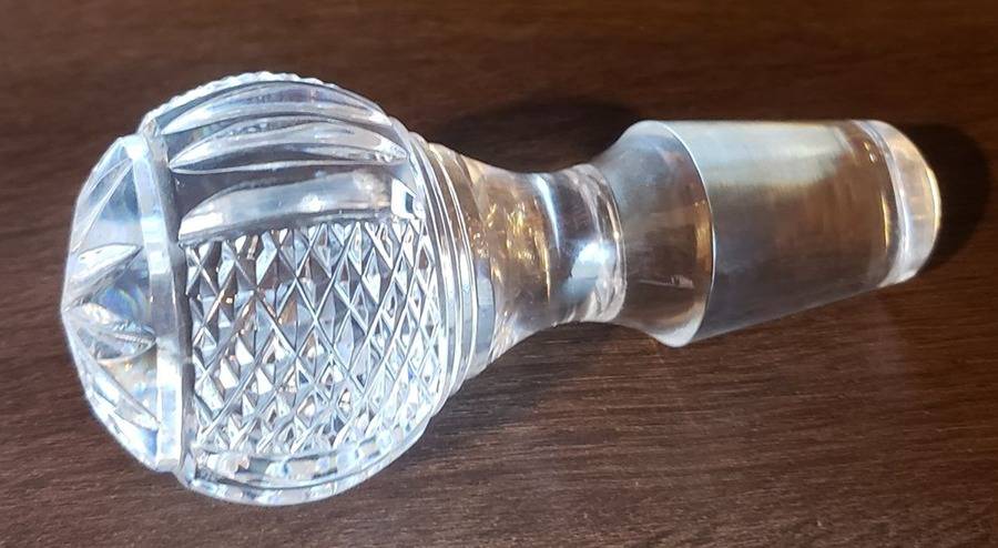 Hibernia Stopper for Wine Decanter by Waterford Crystal-1