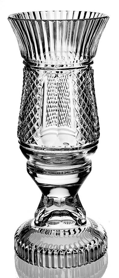 Hibernia Hurricane Lamp & Globe by Waterford Crystal-1