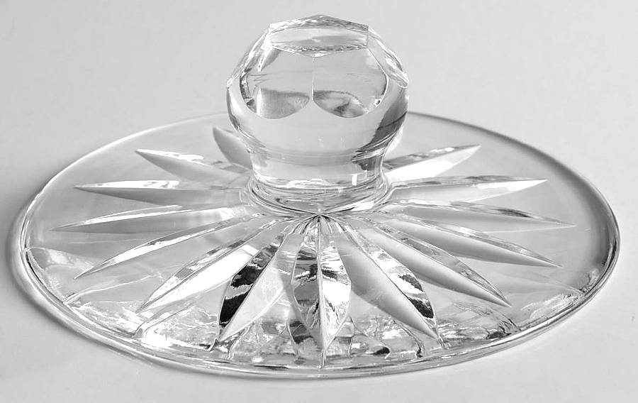 Hibernia Lid for Biscuit Barrel by Waterford Crystal-1