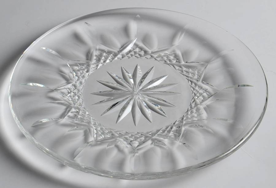 Kenmare (Cut) Luncheon Plate by Waterford Crystal-1