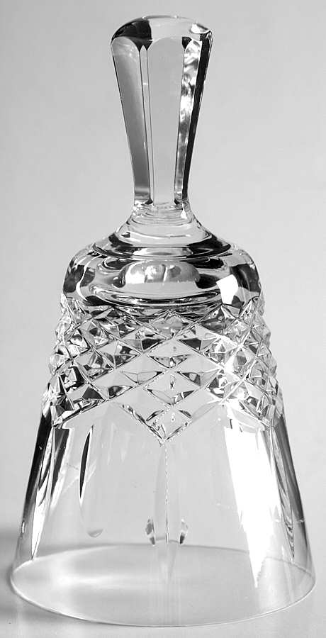 Kenmare (Cut) Bell Made From Claret Glass by Waterford Crystal-1