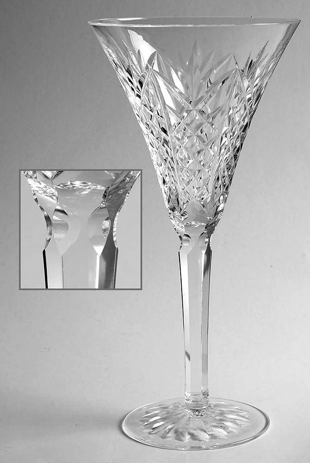 Kilbarry (Cut) Water Goblet by Waterford Crystal-1