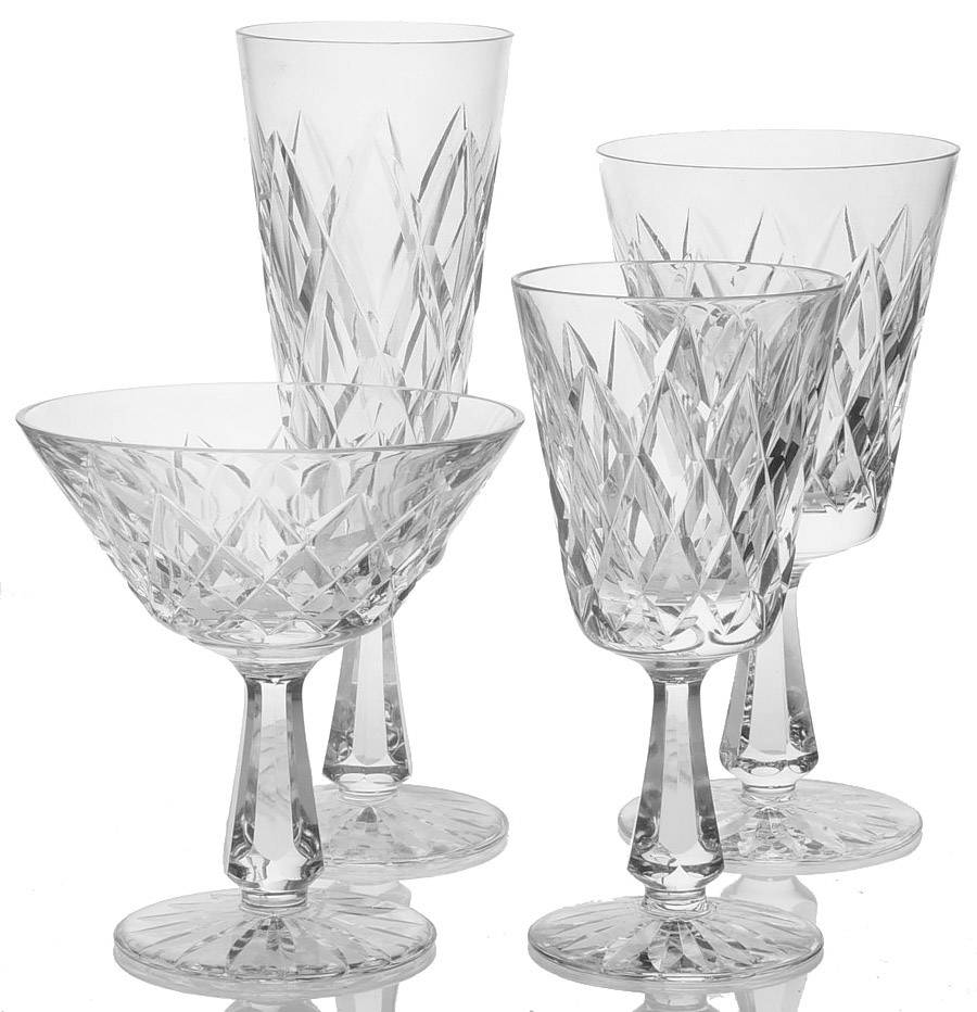 Kinsale (Cut) 4 Piece Place Setting by Waterford Crystal-1