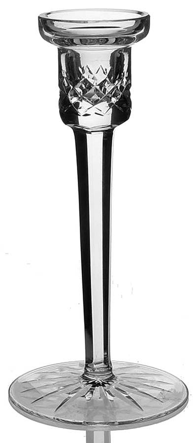 Lismore 8" Single Light Candlestick by Waterford Crystal-1