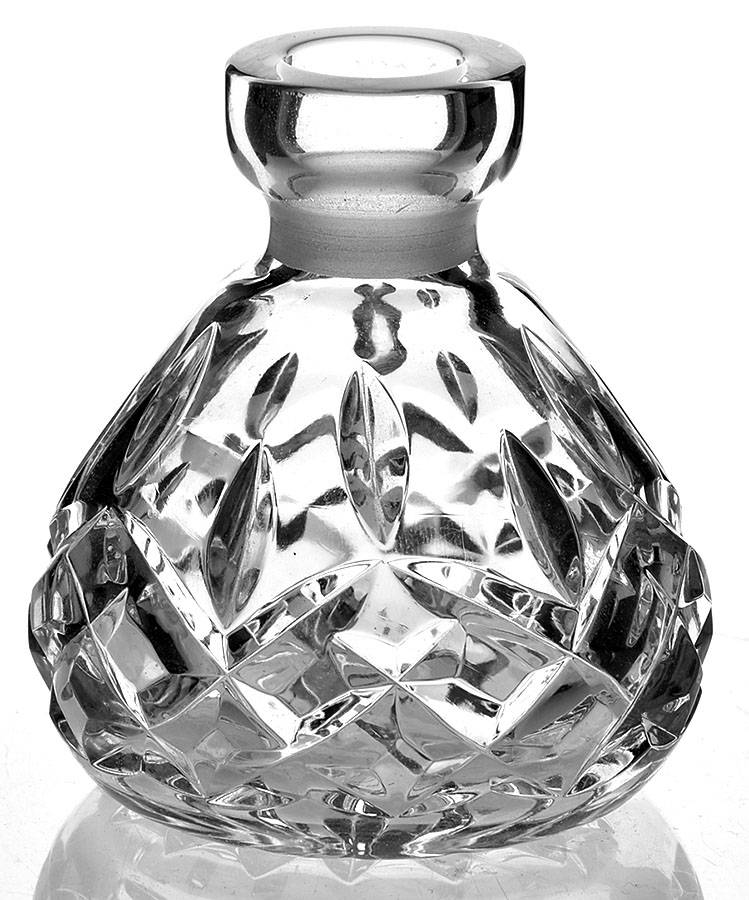 Lismore Round Perfume Bottle No Stopper by Waterford Crystal-1